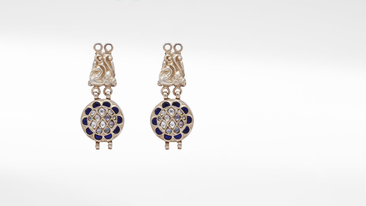 Gold Plated Silver Earrings