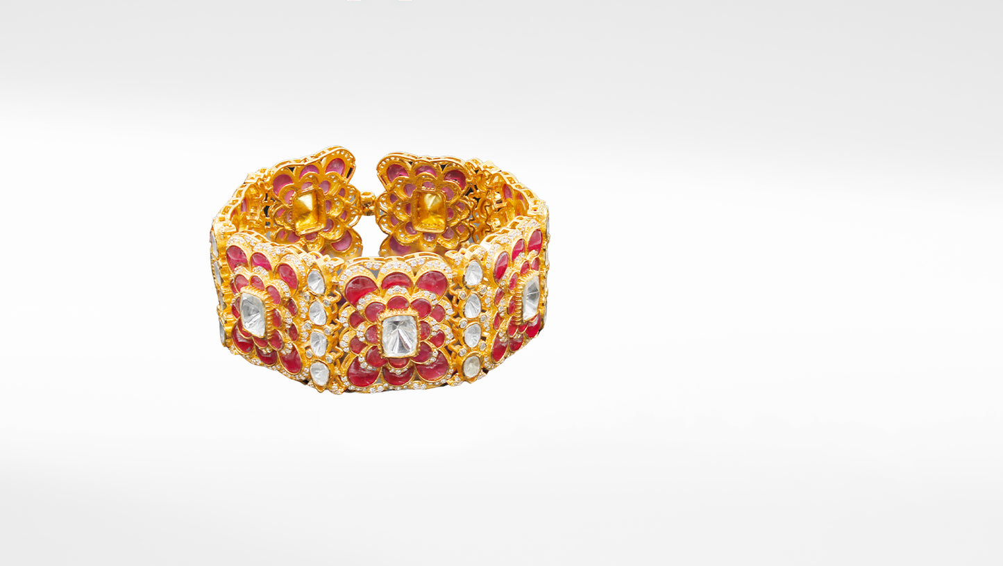 Handcrafted Silver Bangle for women