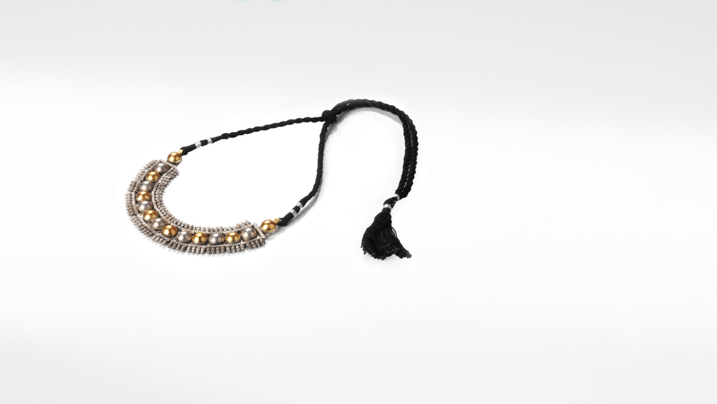 Sangeeta Boochra Silver Necklace