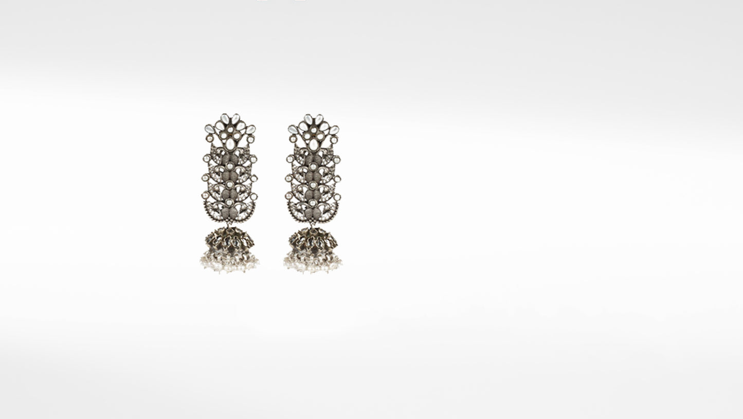 Sangeeta Boochra Silver Earrings