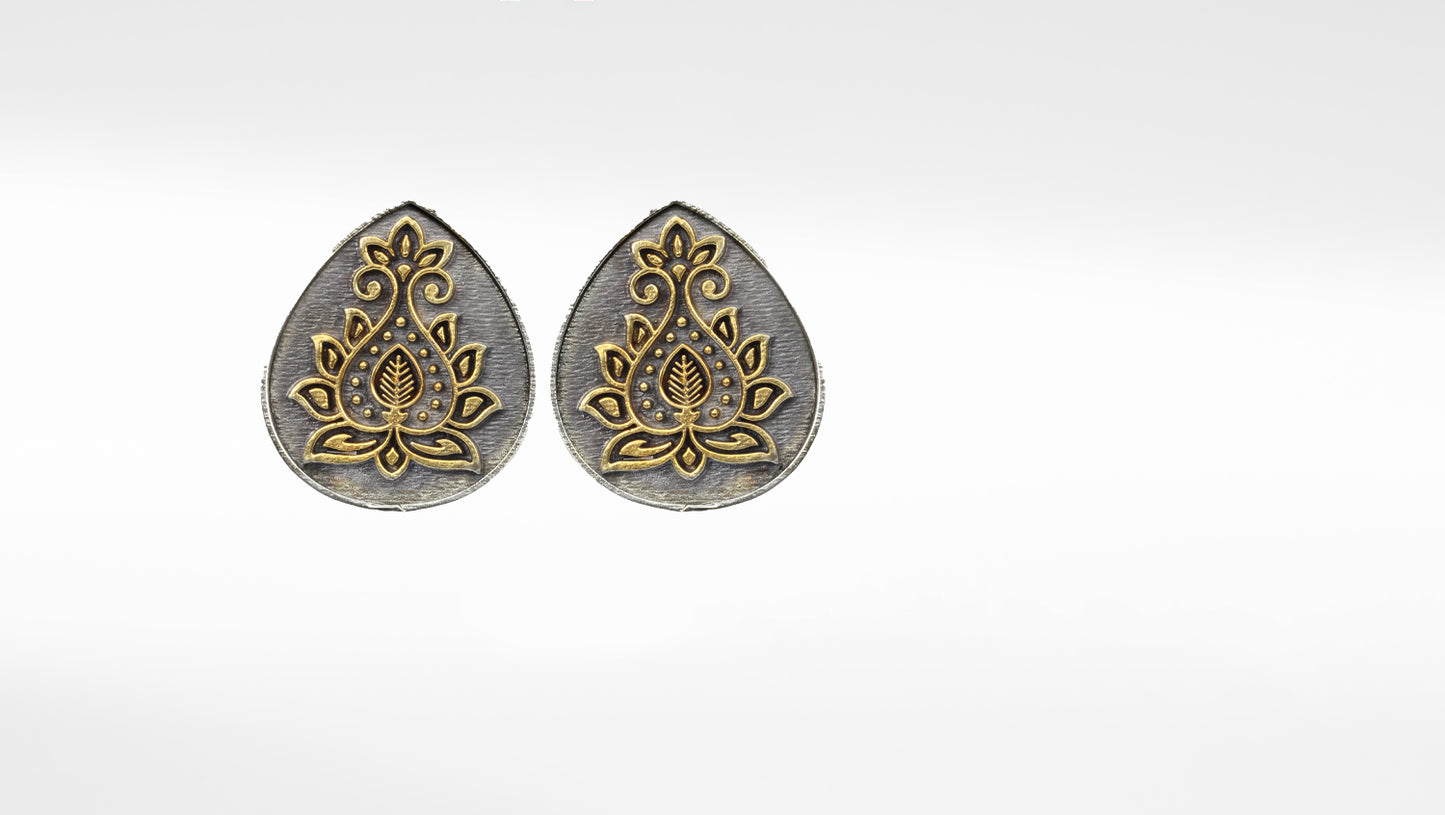 Anantaya - Silver Handcrafted Earring