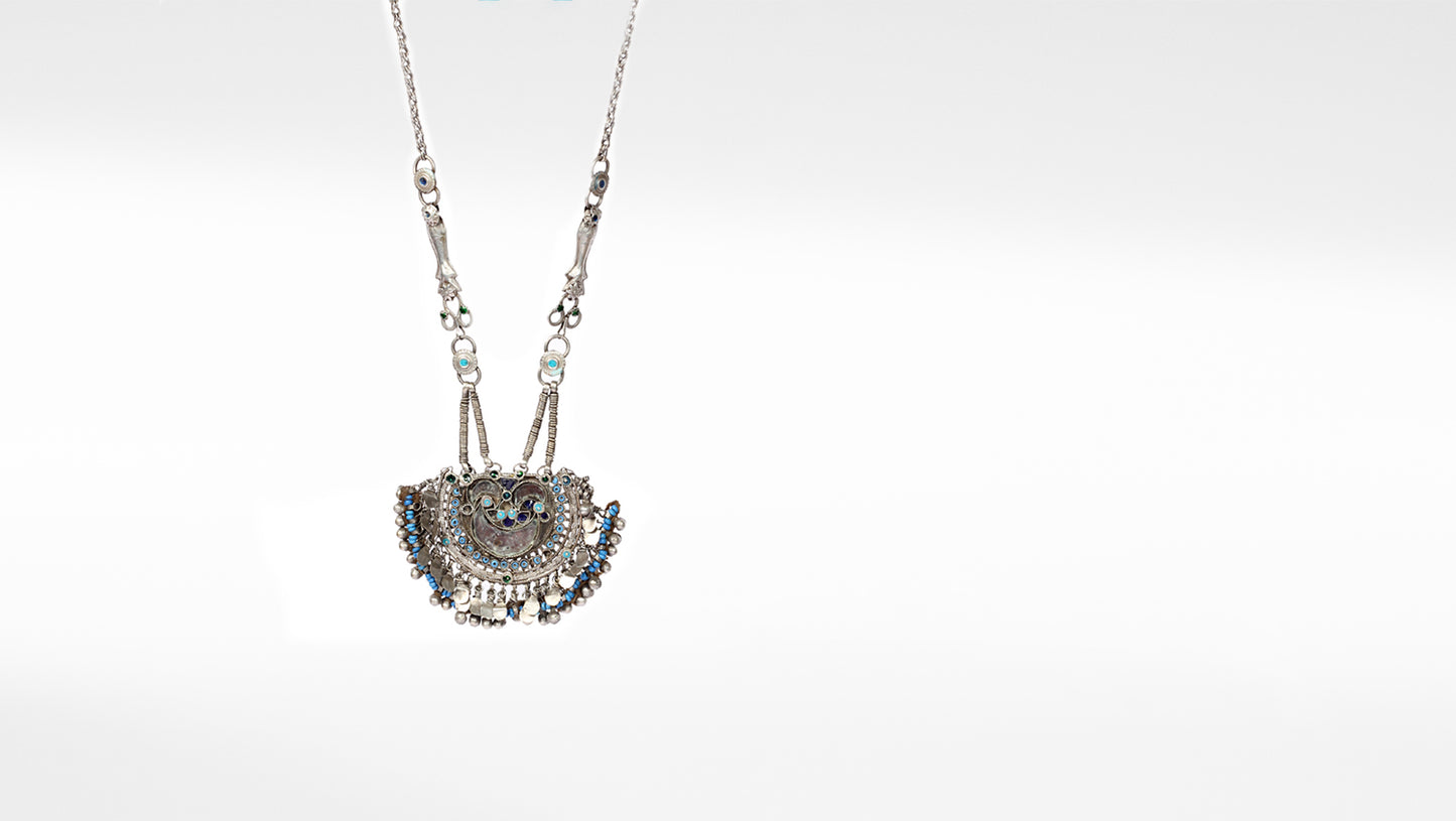 Sangeeta Boochra Silver Necklace