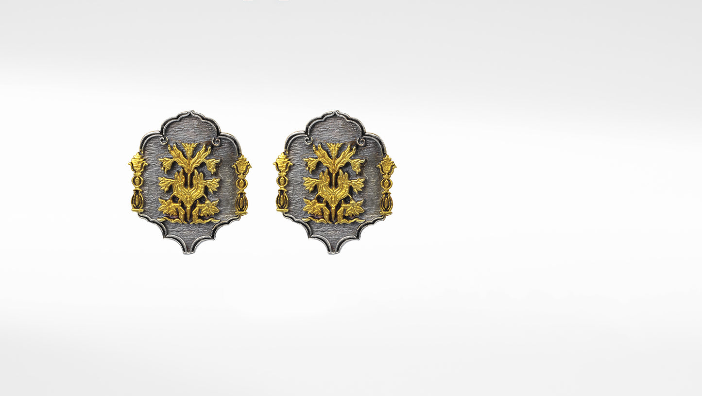 Anantaya - Silver Handcrafted Earring