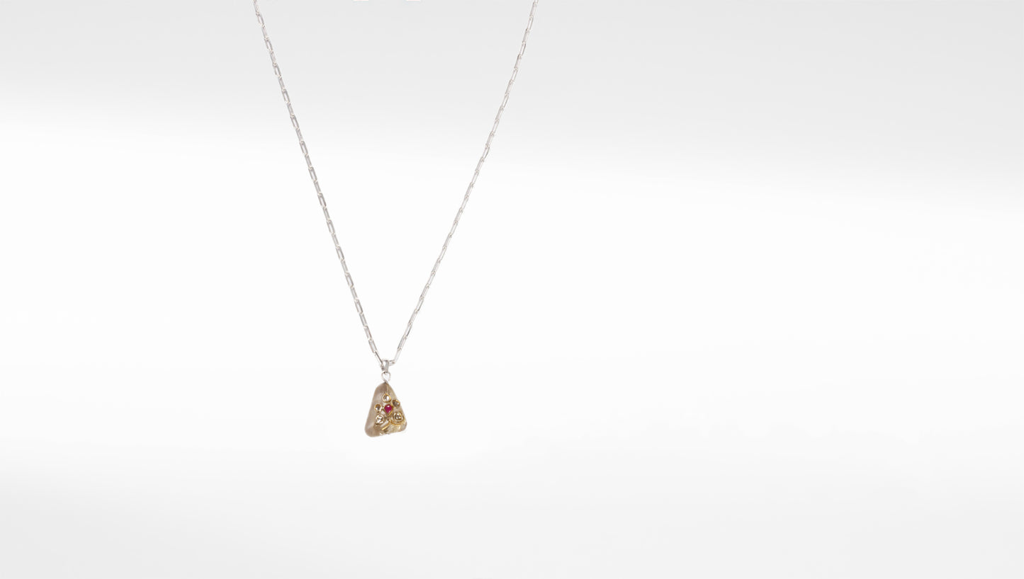 Sangeeta Boochra Silver Pendant