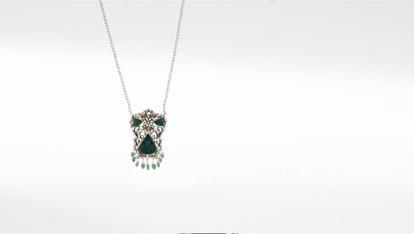 Sangeeta Boochra Silver Pendant