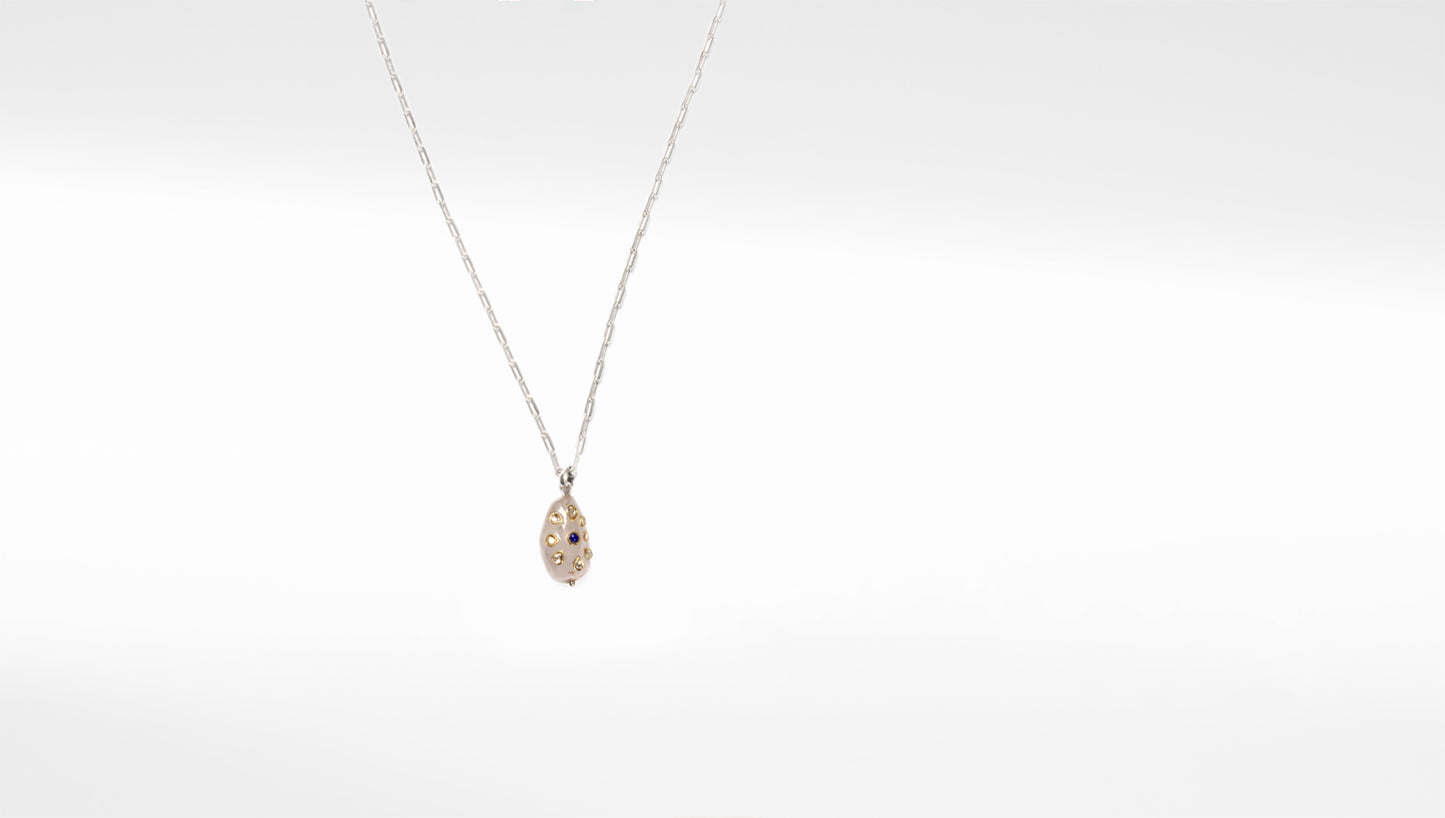 Sangeeta Boochra Silver Pendant