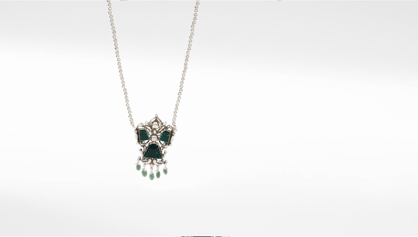 Sangeeta Boochra Silver Pendant