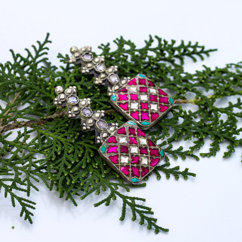 Sangeeta Boochra Silver Earrings