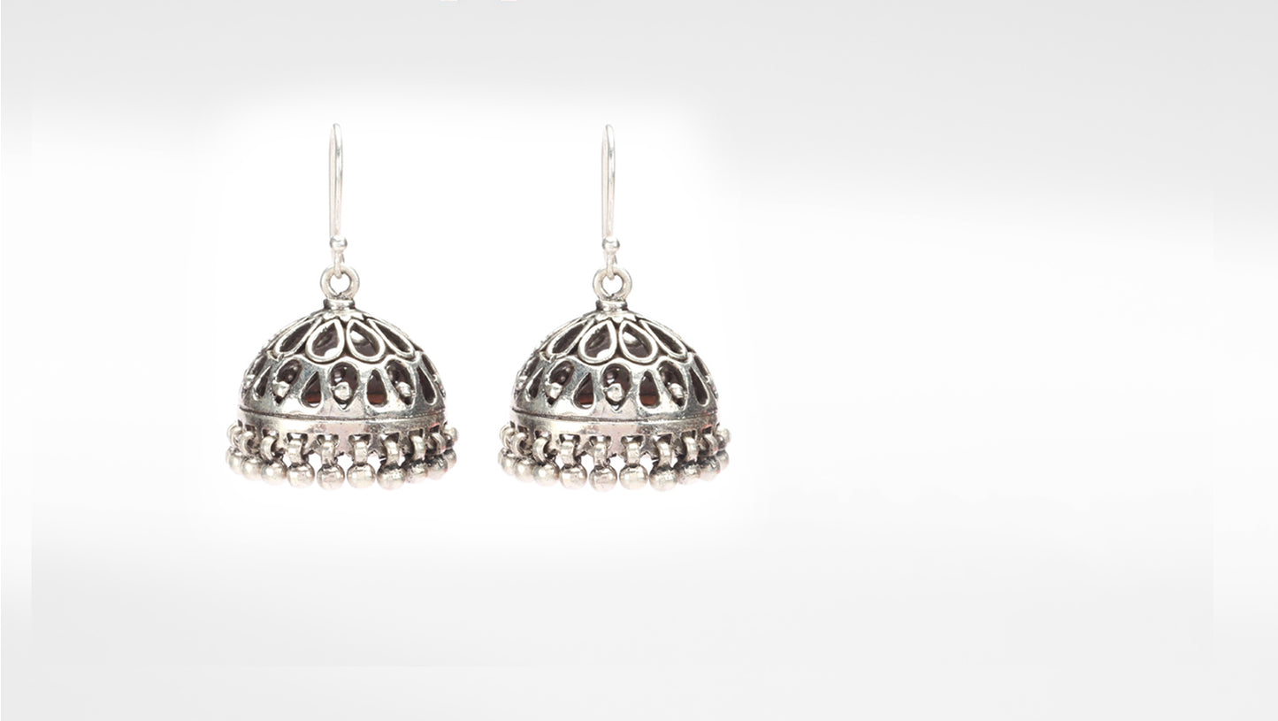 Sangeeta Boochra Silver Earrings