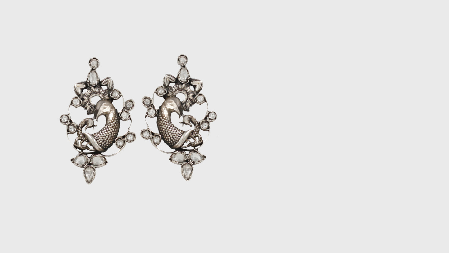 Timeless Simplicity: Handcrafted Silver Studs by Sangeeta Boochra