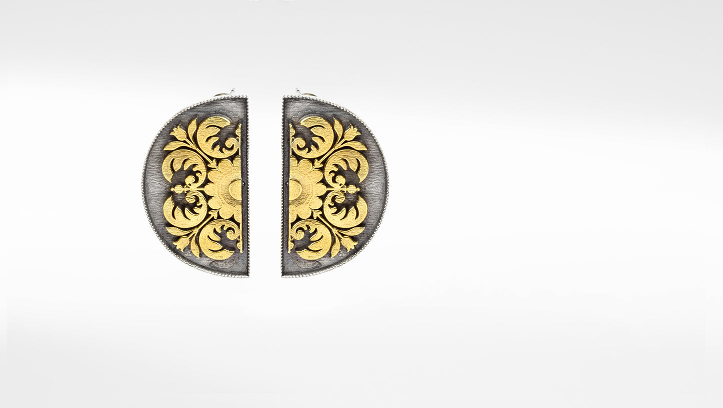 Anantaya - Silver Handcrafted Earring