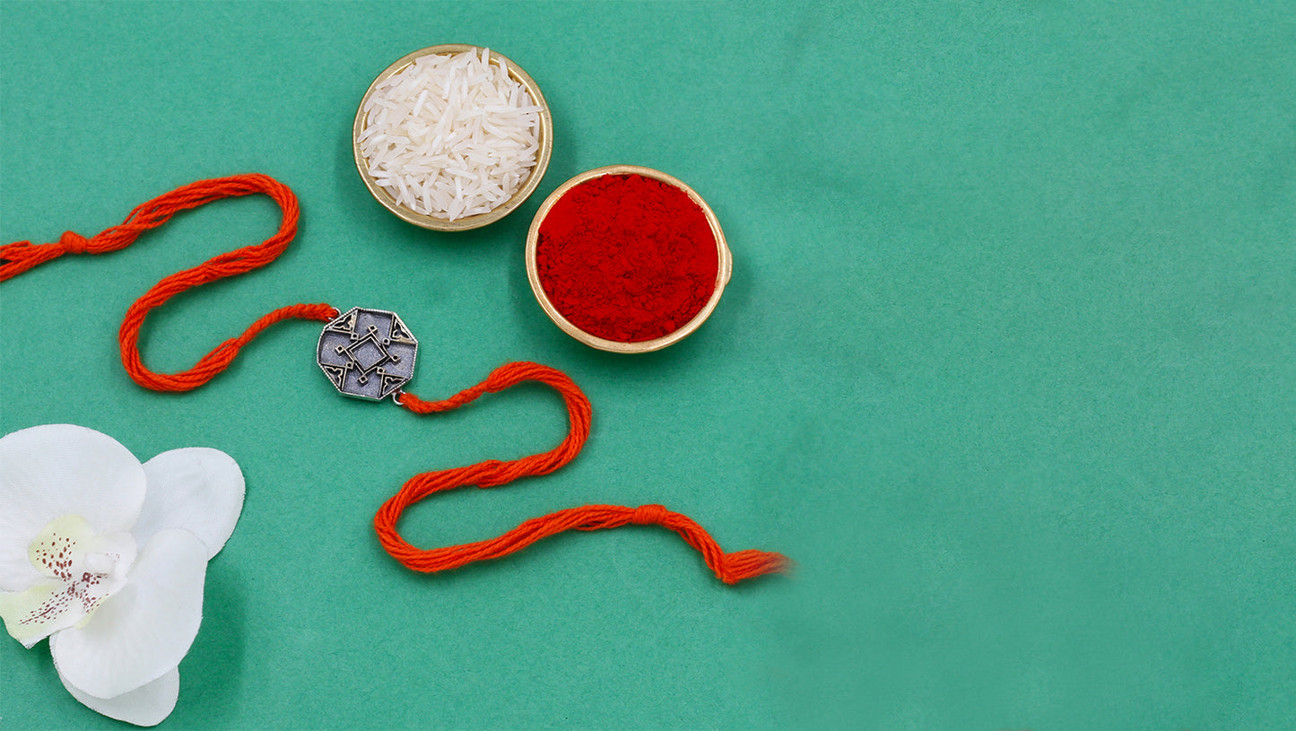 Guardian Grace Rakhi in Sterling Silve