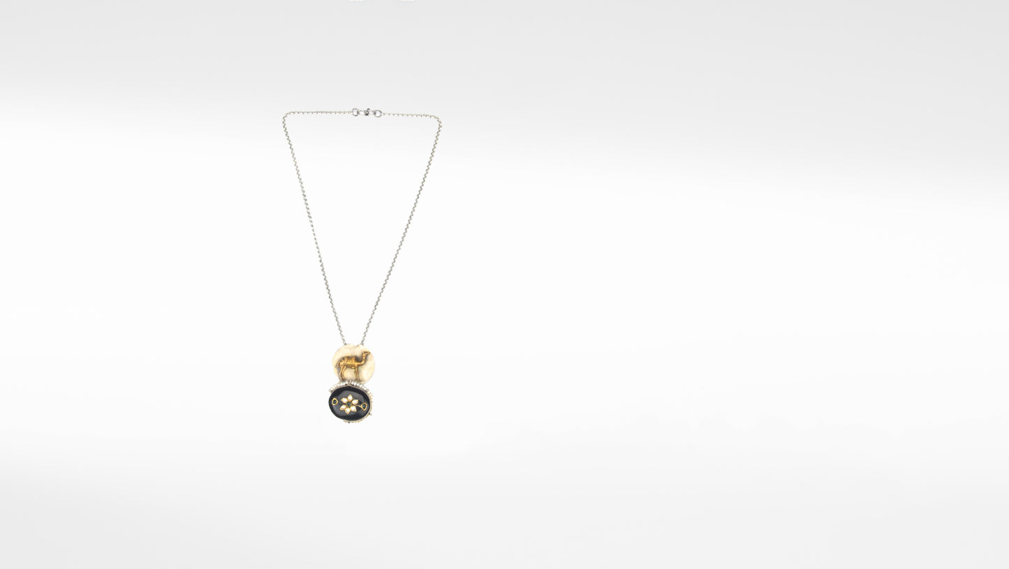 Silver Aashi Pendant