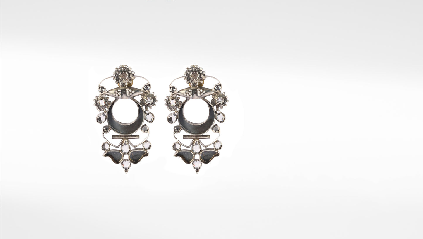 Sangeeta Boochra Silver Earrings