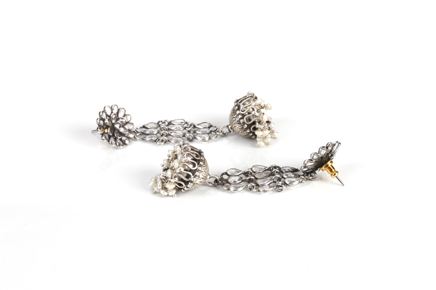 Sangeeta Boochra Silver Earrings