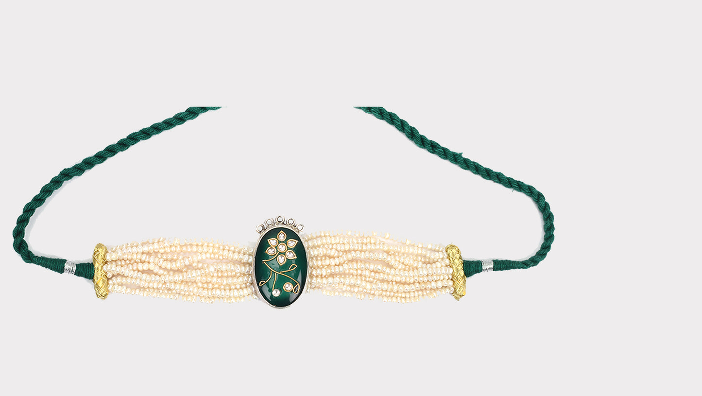 Silver Necklace by Sangeeta Boochra