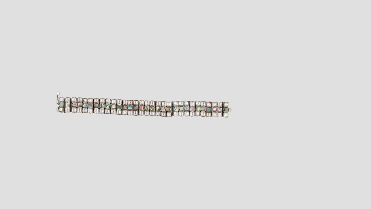 Sangeeta Boochra Classic Heritage Silver Bracelet
