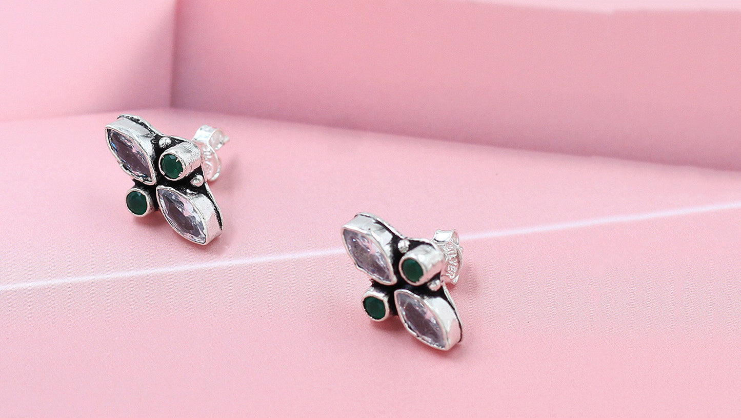 Bespoke Beauty: Sangeeta Boochra Silver Handcrafted Earrings