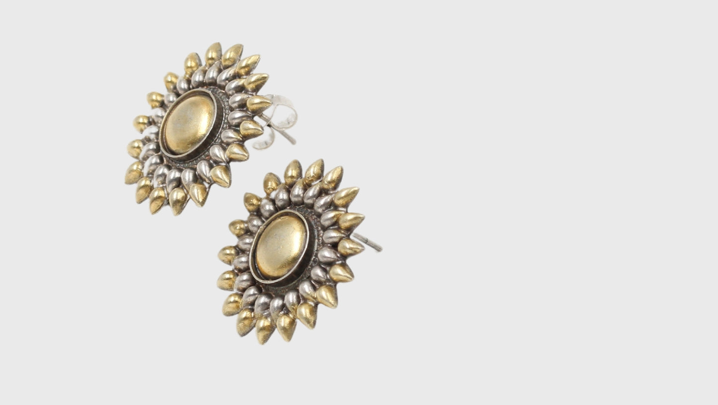Exquisite Craft: Sangeeta Boochra Silver Handcrafted Earrings