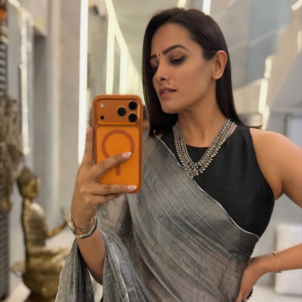 Styled by Grace – Anita Hassanandani in Sangeeta Boochra Silver Jewellery