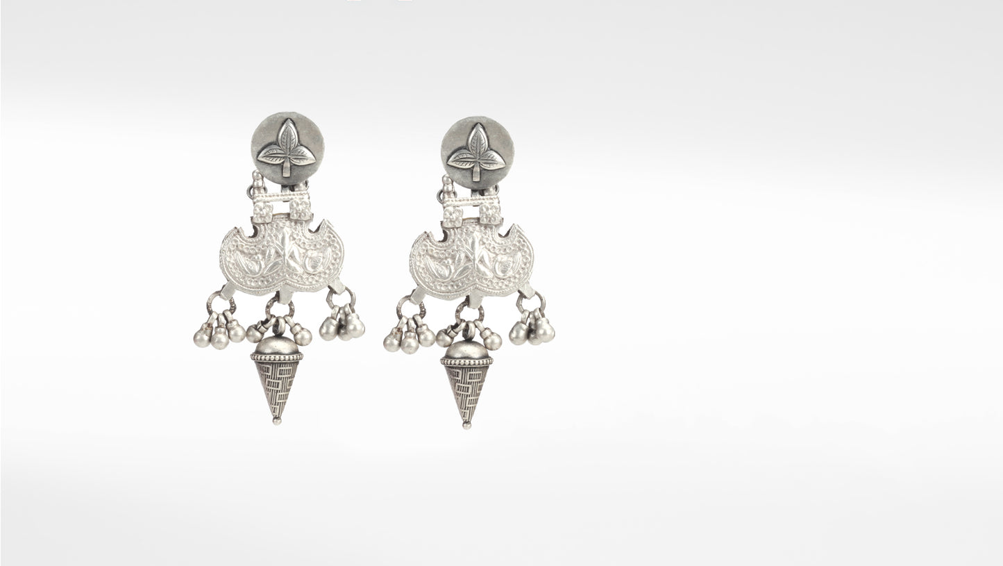 Sangeeta Boochra Silver Earrings