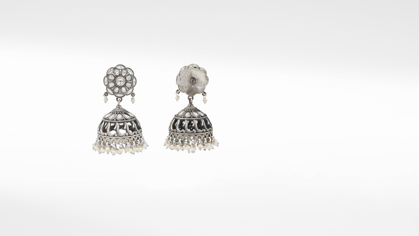 Silver Angelic Earring
