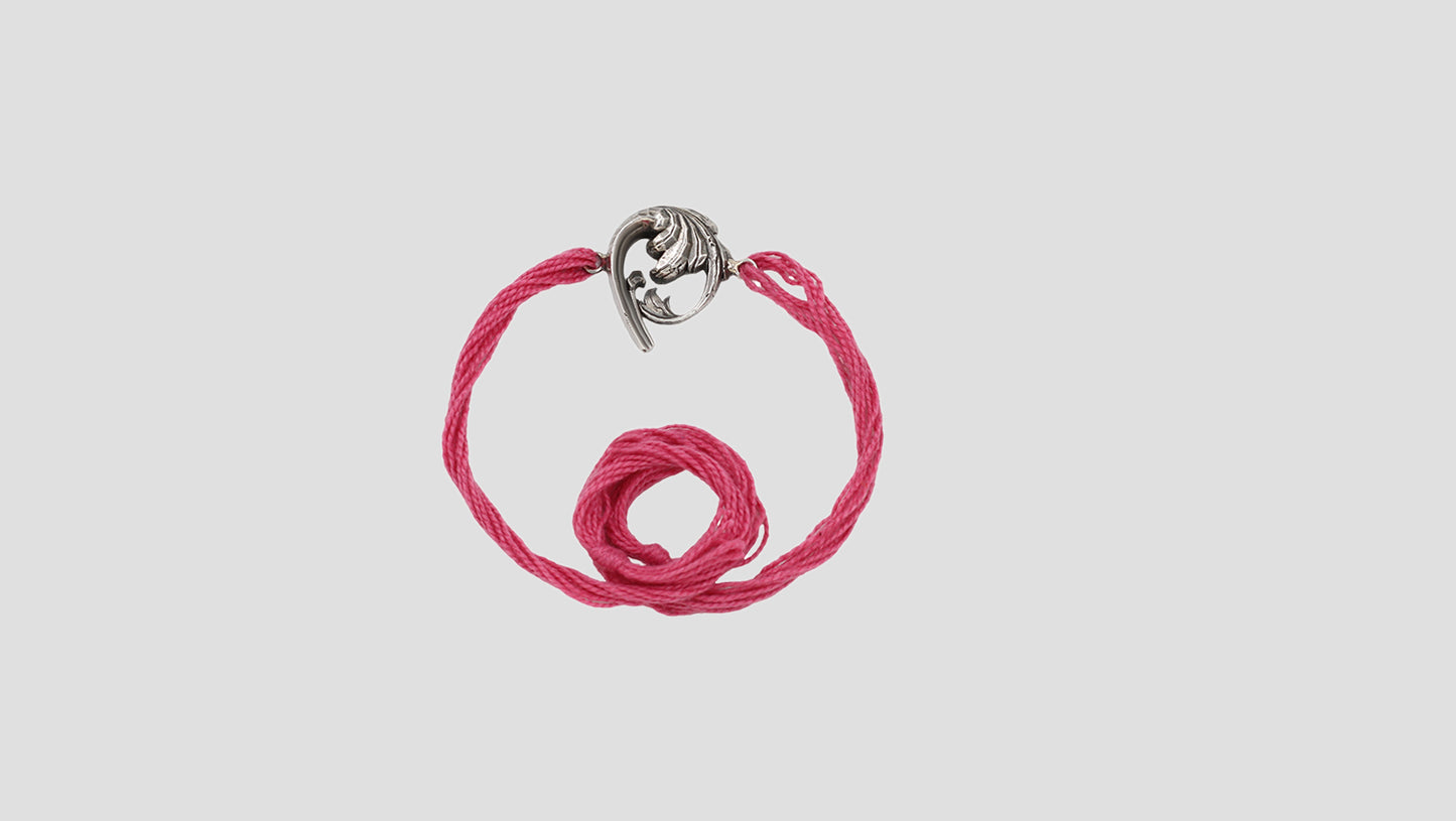 Guardian Spirit Silver Rakhi by Sangeeta Boochra