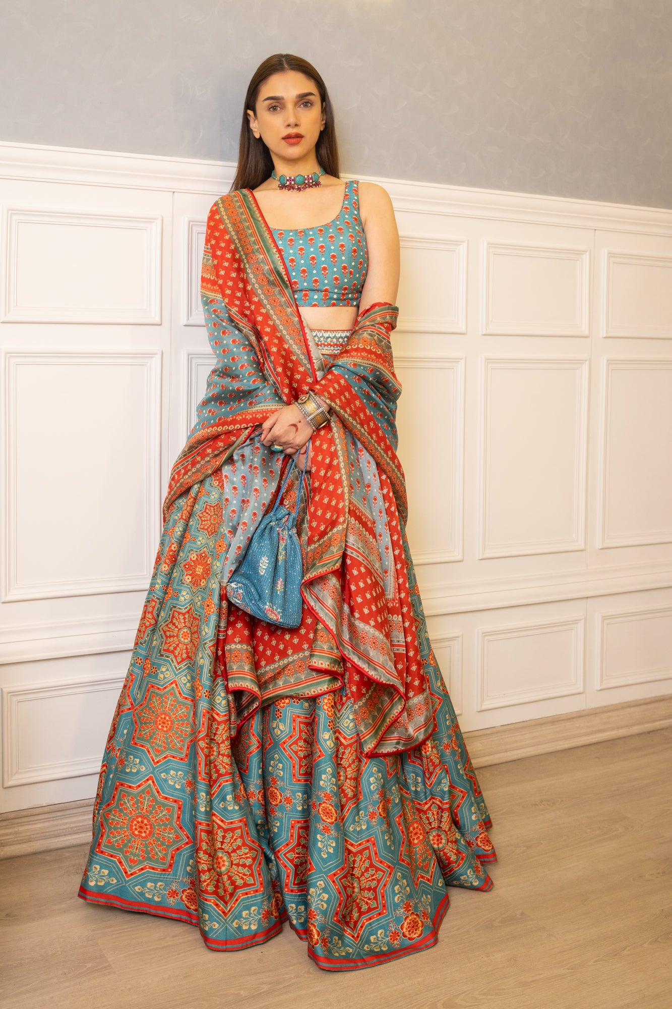 Aditi Rao Hydari in Sangeeta Boochra Jewellery