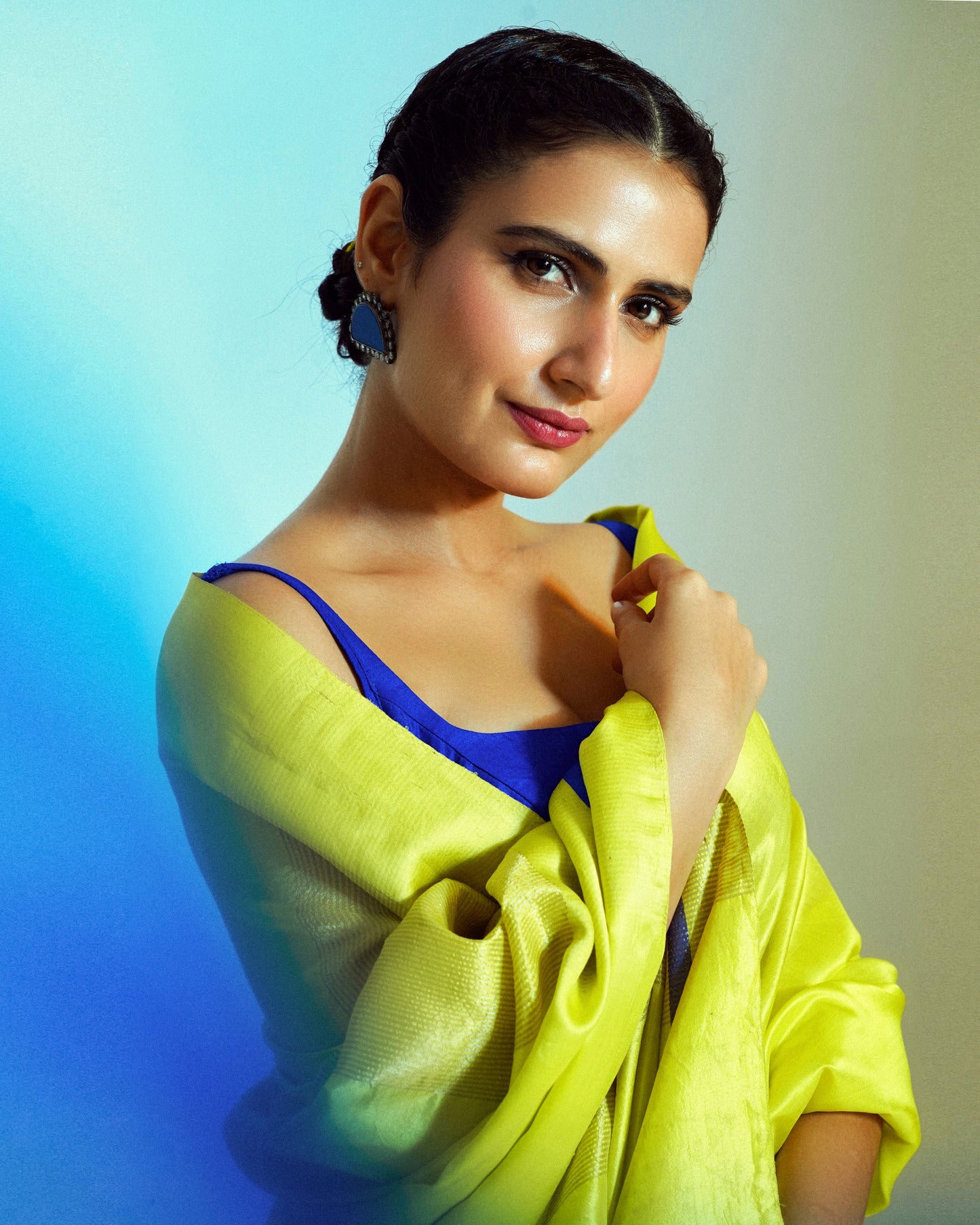 Fatima Sana Shaikh In Silver Jewellery