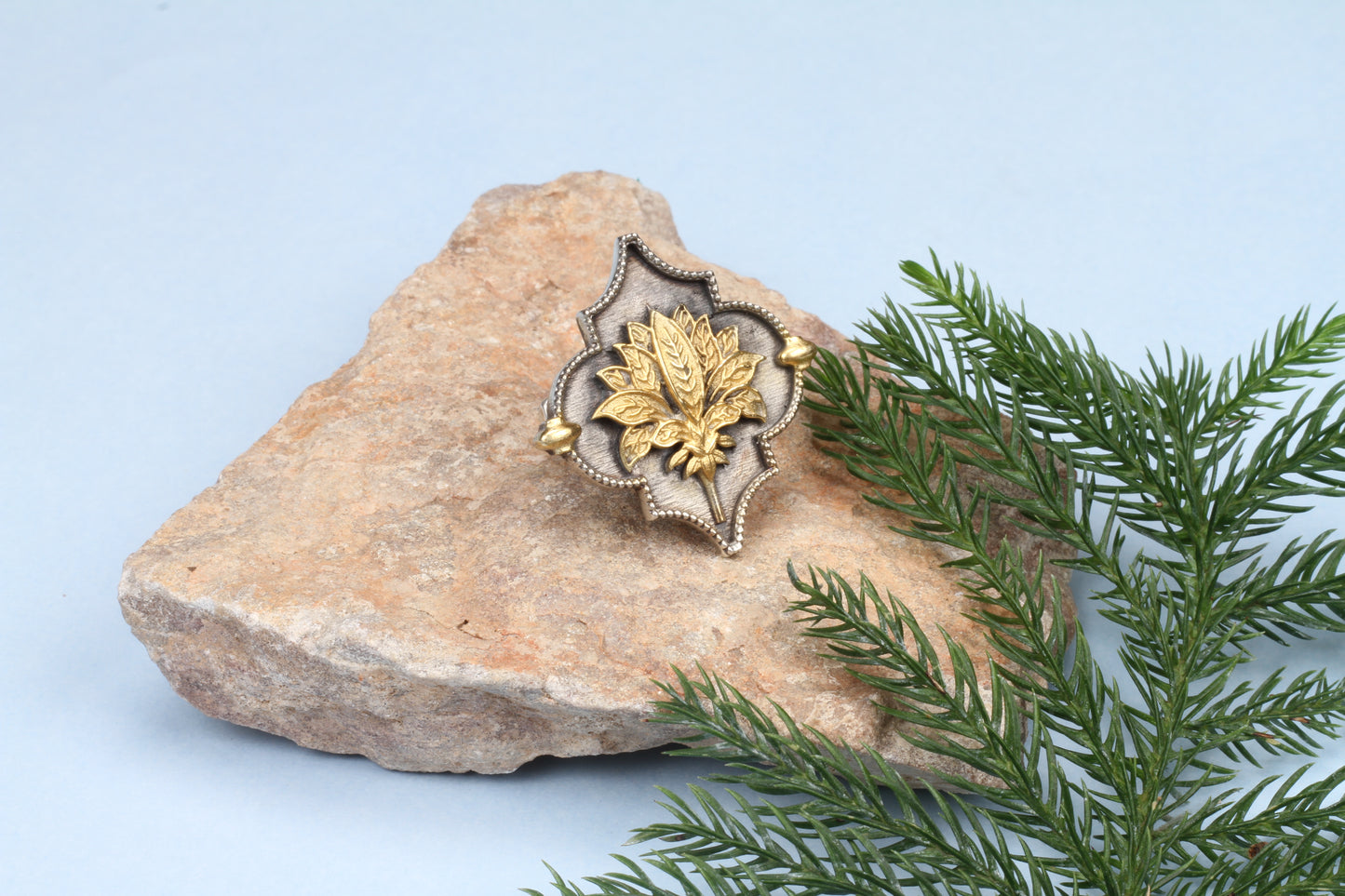 Anantaya - Silver Handcrafted Adjustable Ring