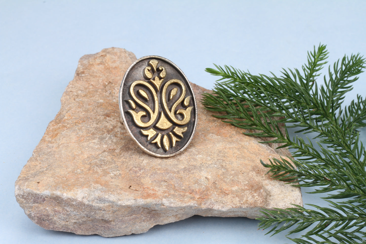 Anantaya - Silver Handcrafted Adjustable Ring