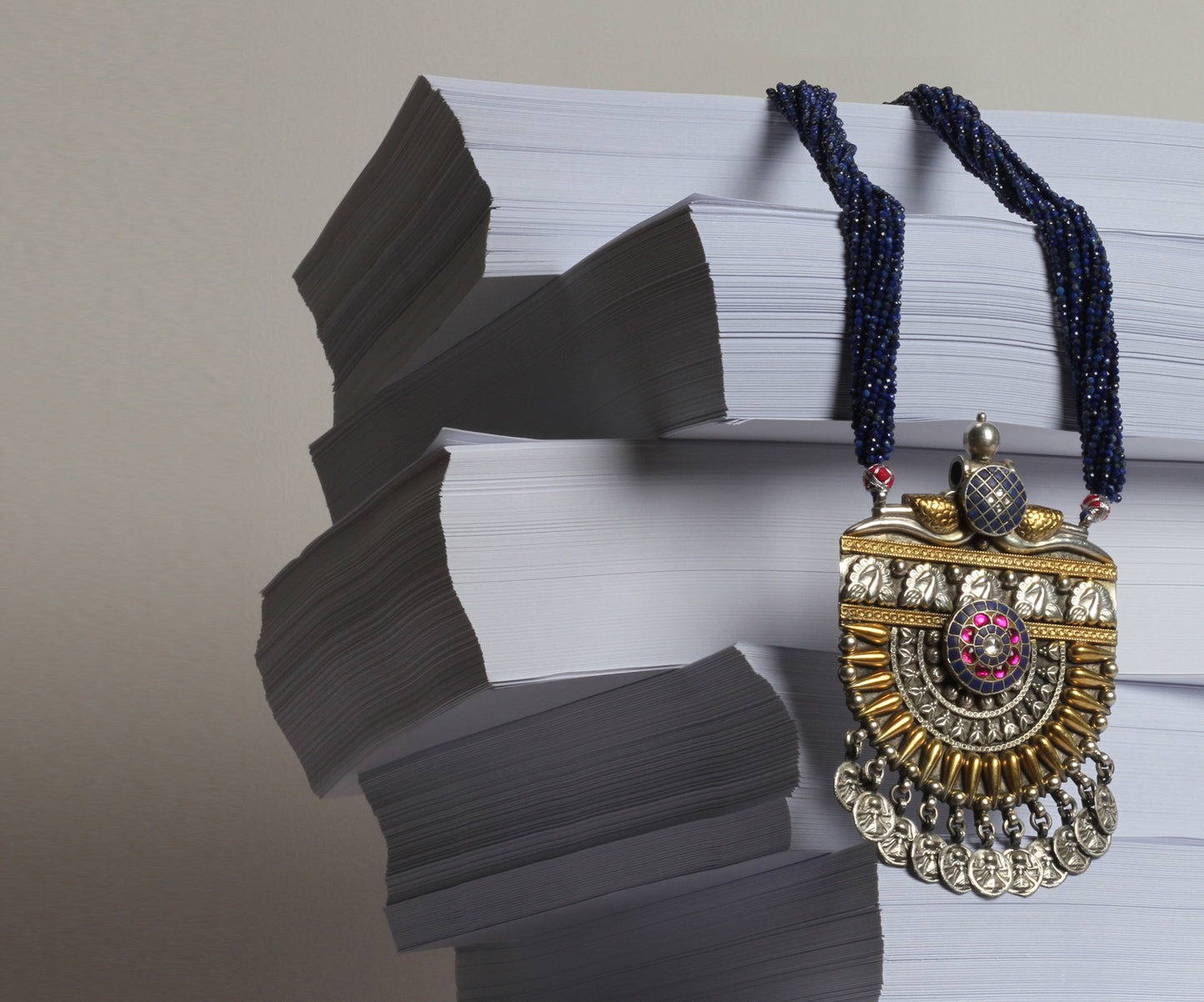 Sangeeta Boochra Silver Necklace