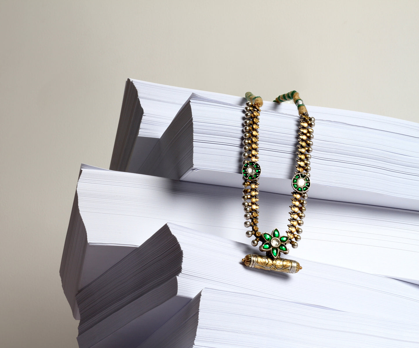 Sangeeta Boochra Silver Necklace