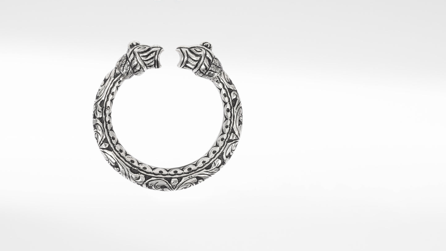 Sangeeta Boochra Tribal Silver Bracelets