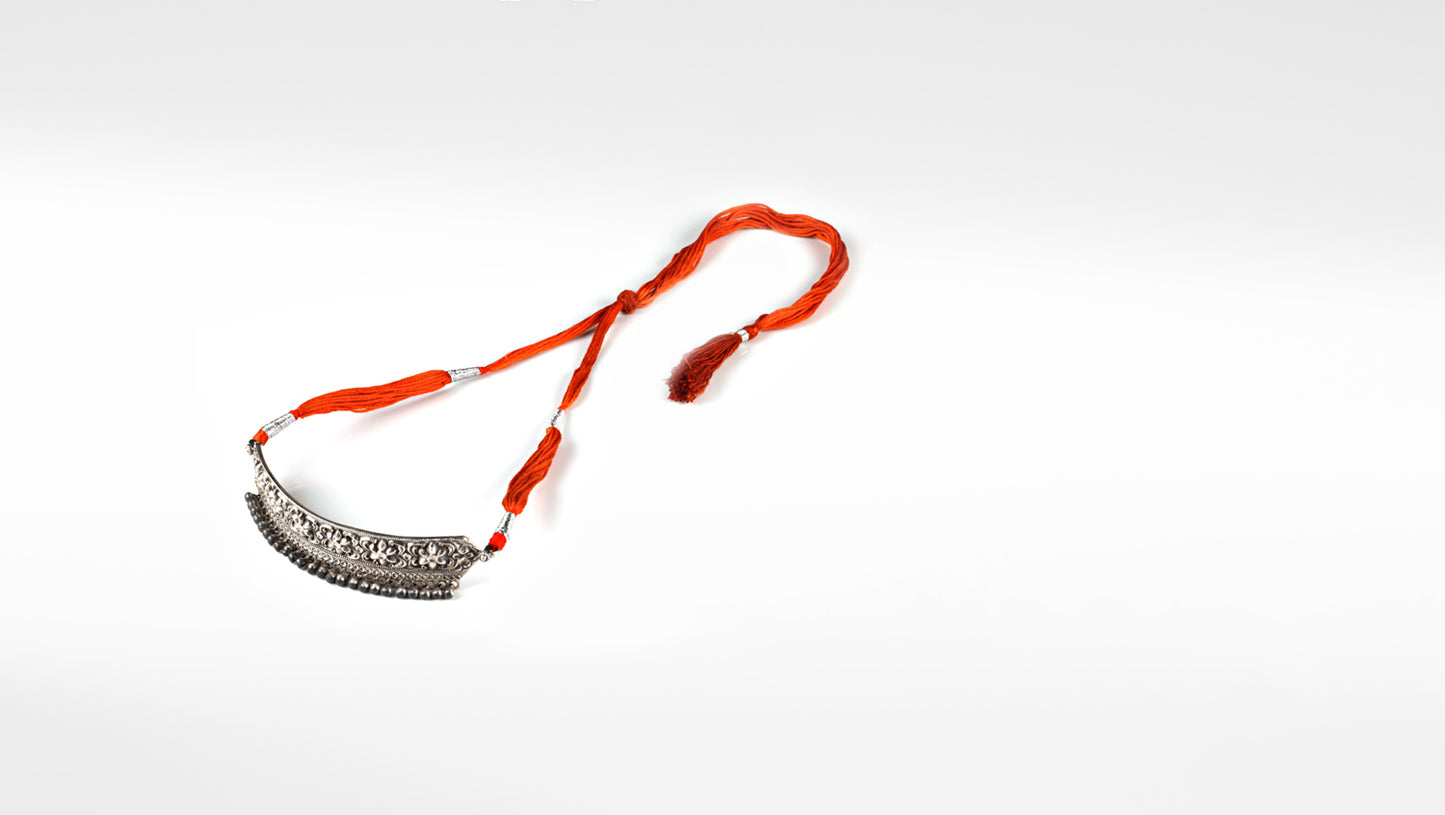 Sangeeta Boochra Silver Necklace