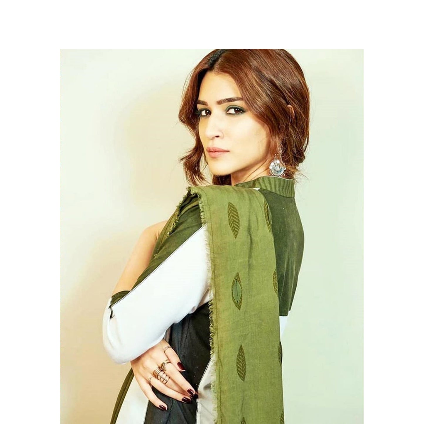 Kirti Sanon in Earrings