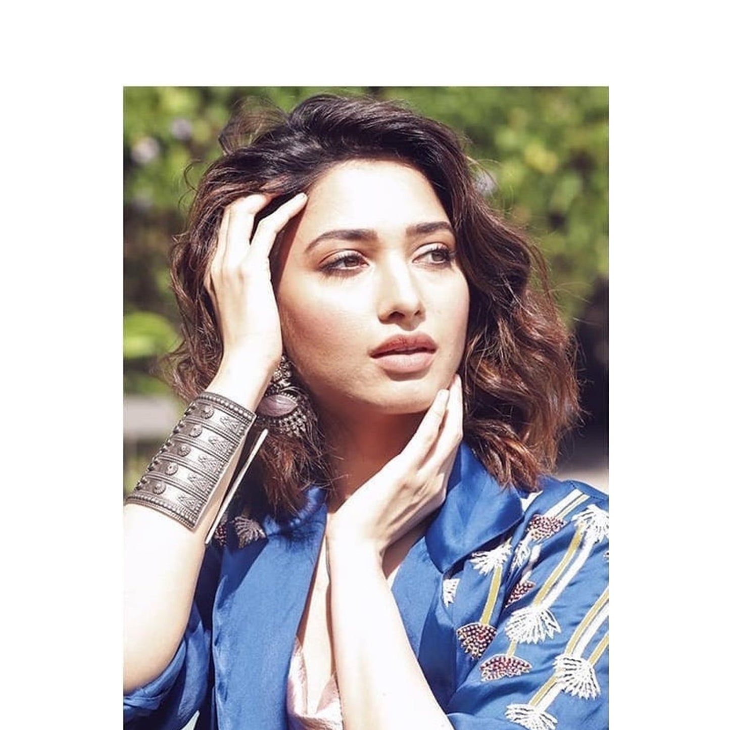 Tammana bhatia In Earrings and HandCuff