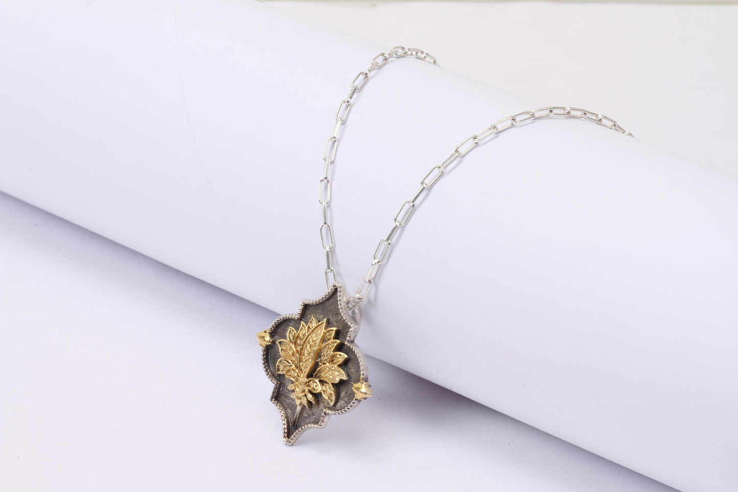 Anantaya - Silver Handcrafted Pendant