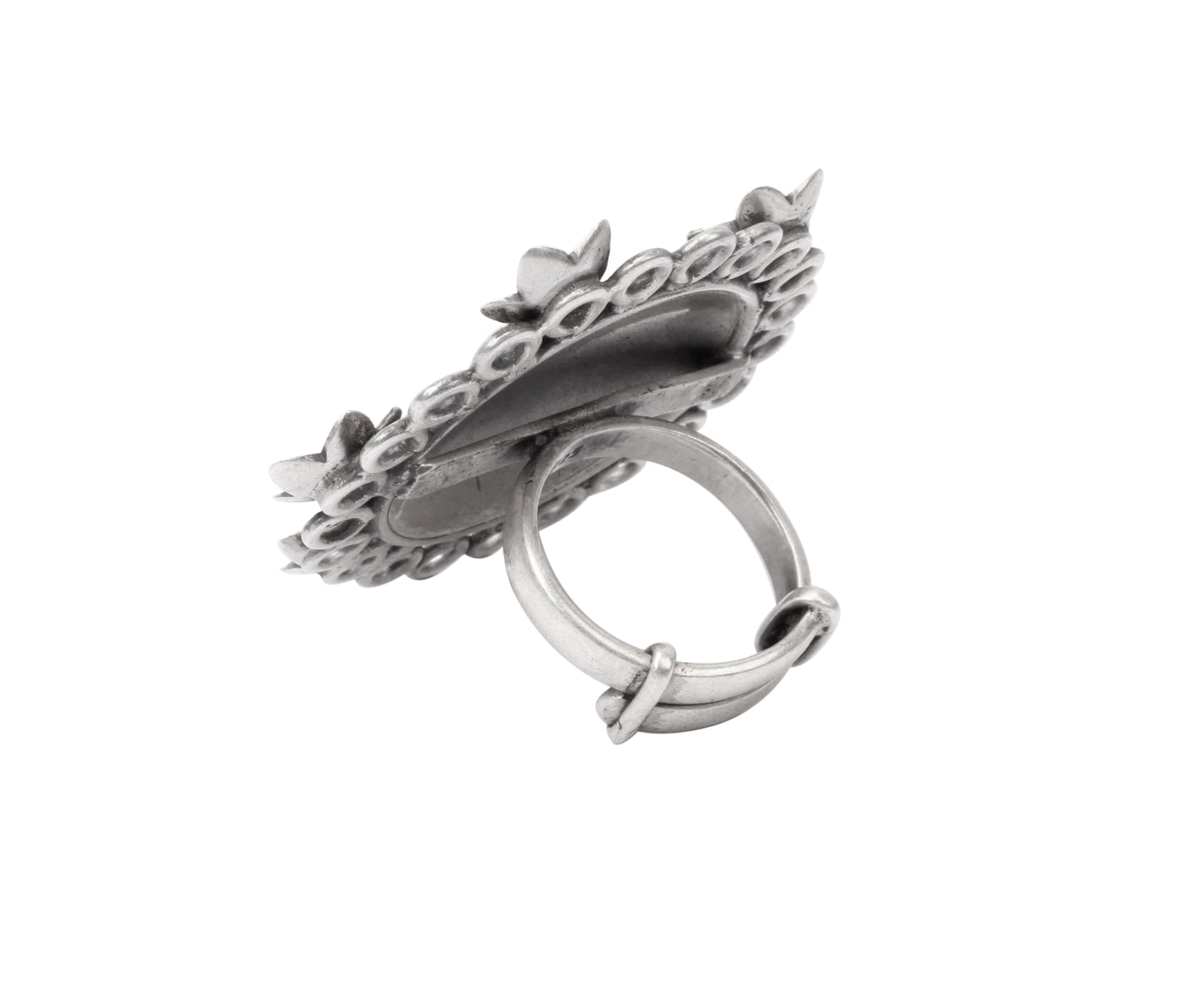 Sangeeta Boochra Tribal Silver Ring