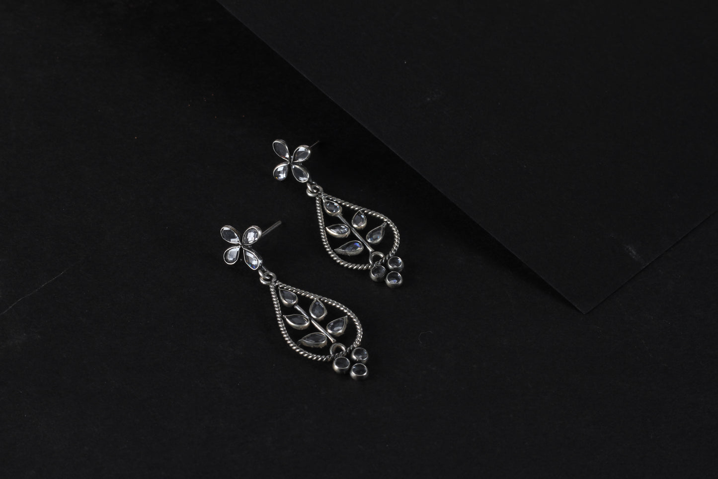 Sangeeta Boochra Silver Earrings