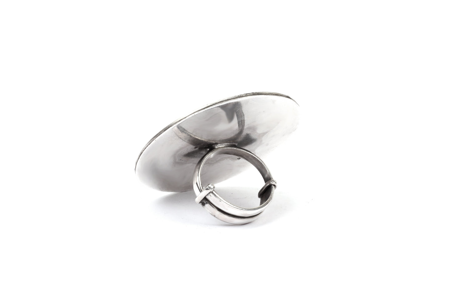 Silver Handcrafted Tribal Silver Ring