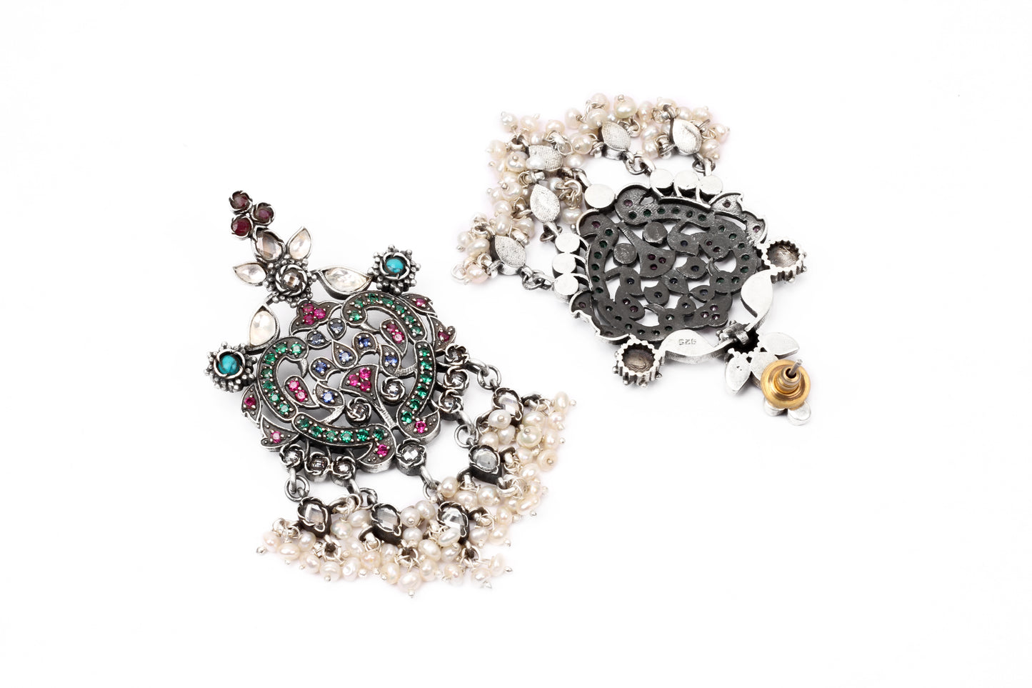 Silver Handcrafted Earrings