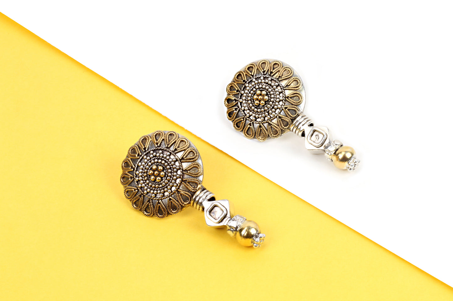 Silver Handcrafted Earrings