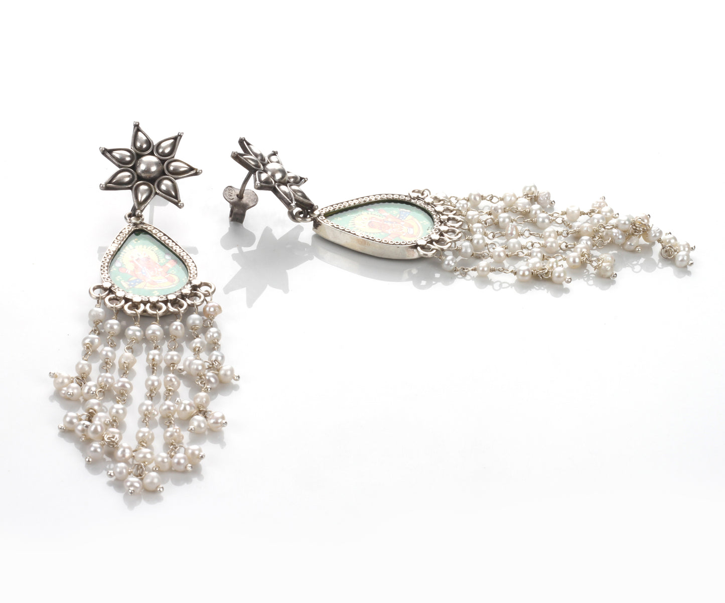 Sangeeta Boochra Silver Earrings