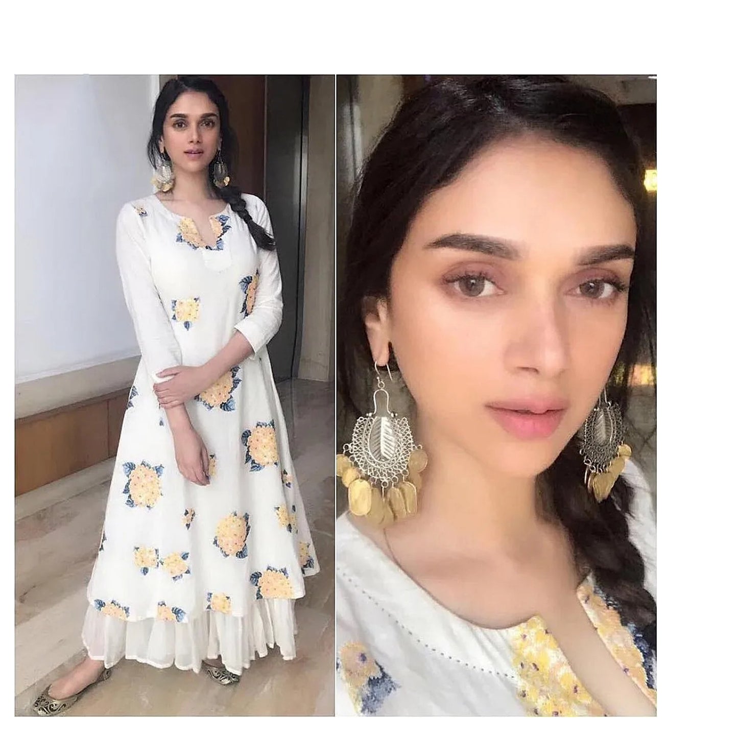 Aditi Rao Hydari In Sangeeta Boochra Earrings