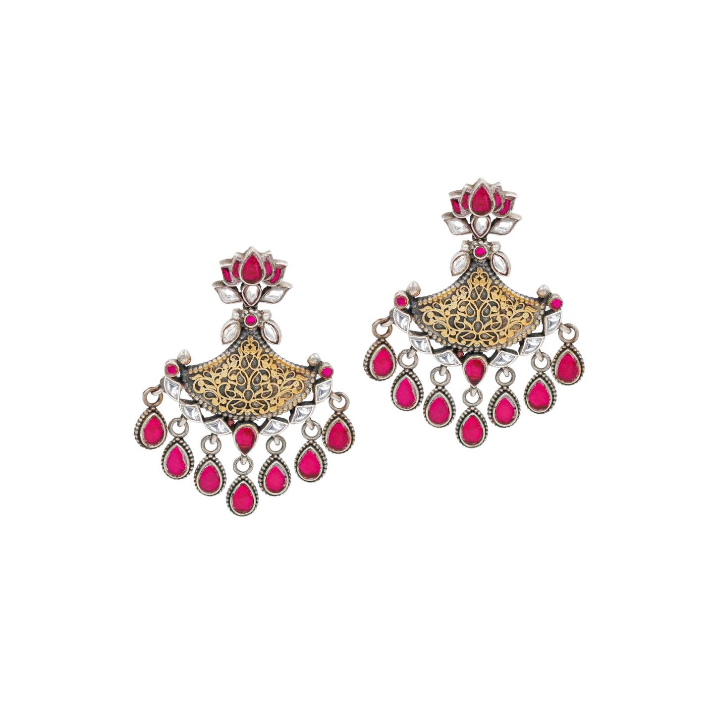 Madhuri Dixit In Sangeeta Boochra Silver Jewellery