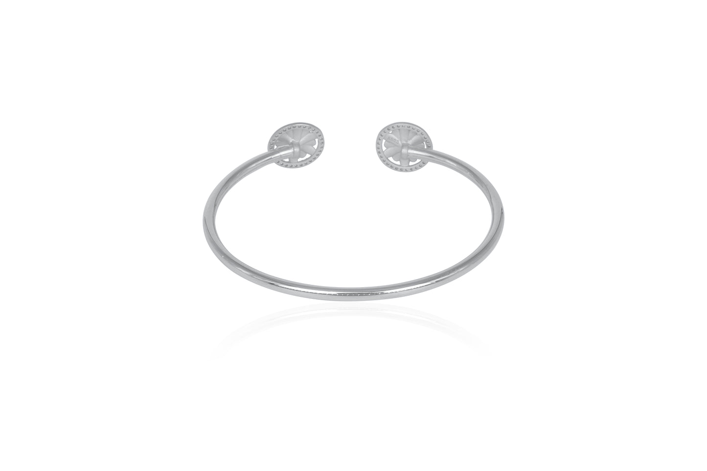 Tarifa Silver Floral Bracelet