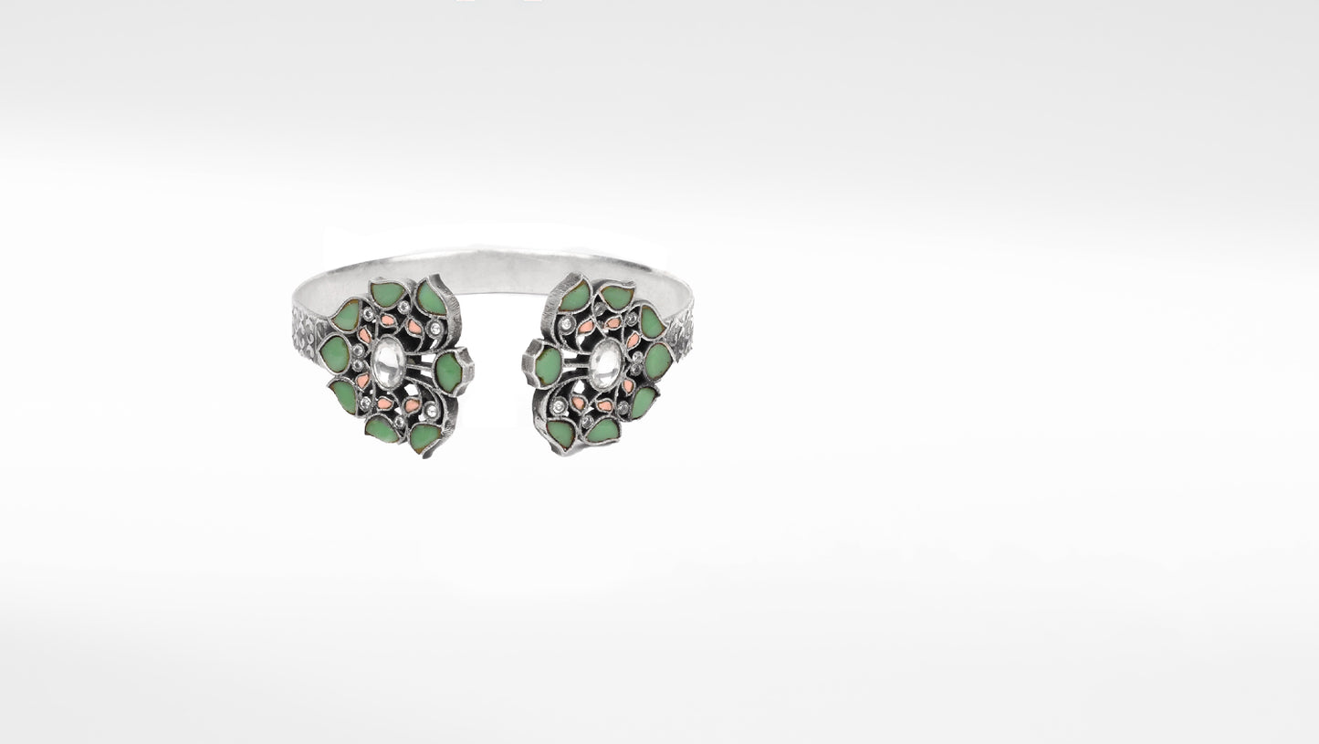 Silver Agnesia Adjustable Bracelet