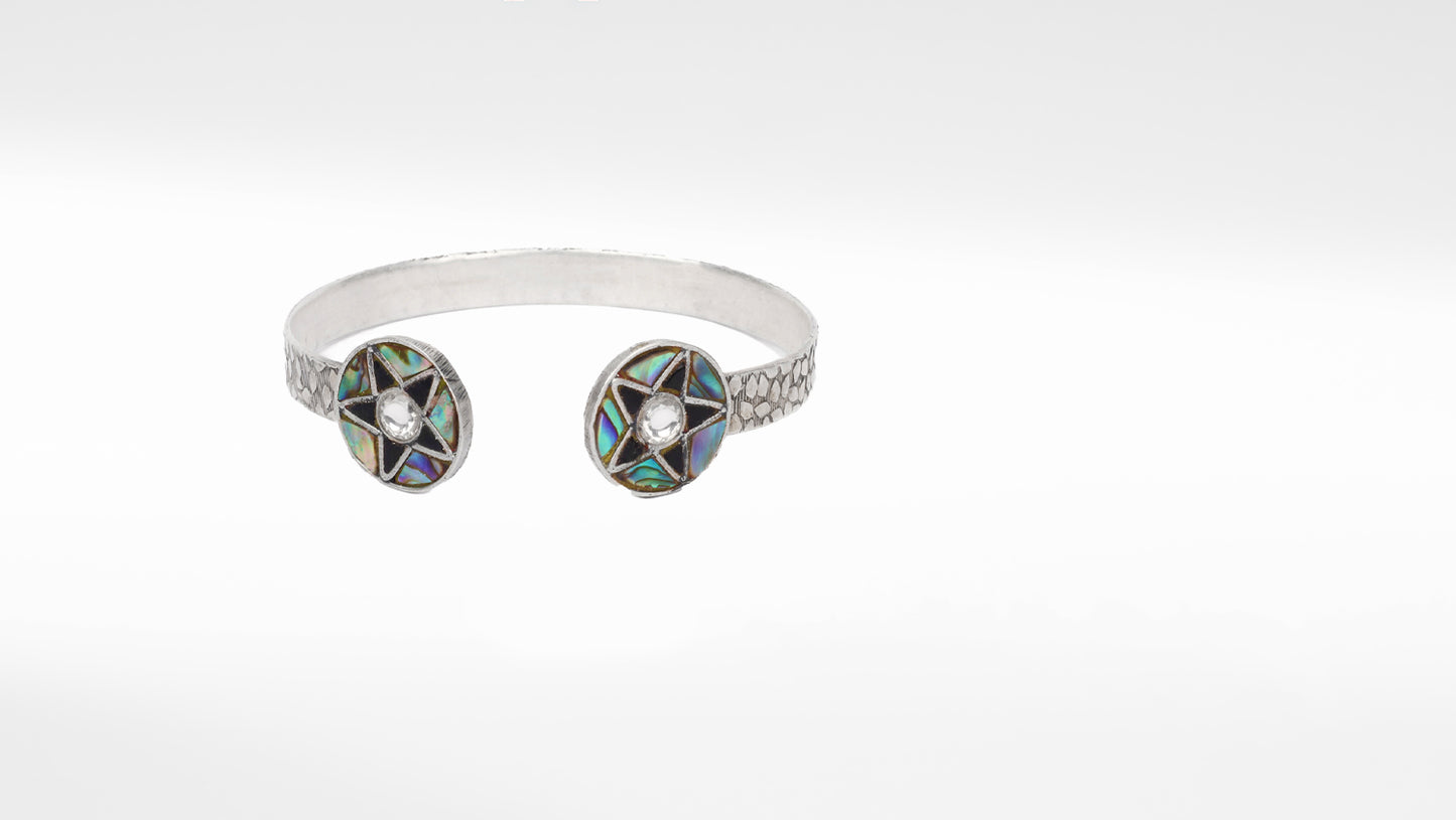 Silver Iseppa Adjustable Bracelet