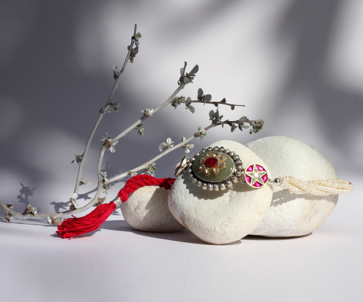 Sangeeta Boochra Silver Choker